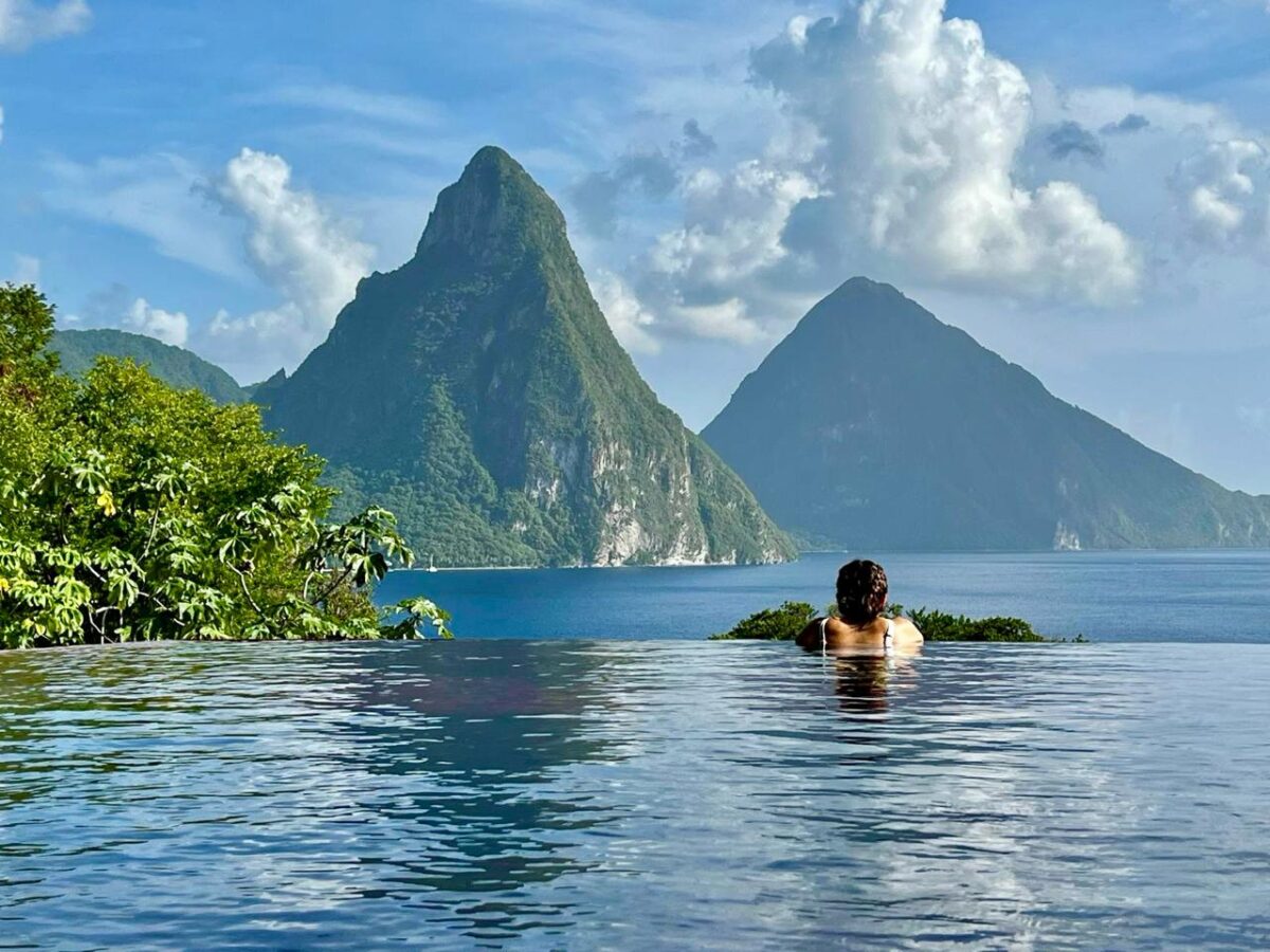 Get Out There: Volcano views, in-room infinity pools, 24 hour butlers: Welcome to Jade Mountain